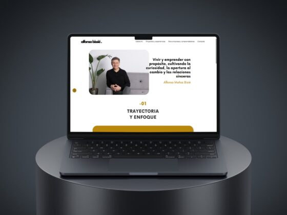 Web Wordpress Alfonso Bissie Portatil